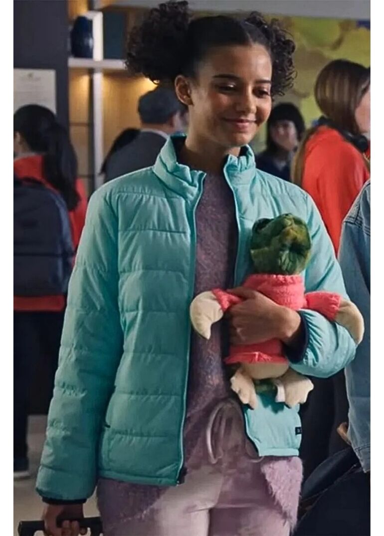 1UP Madison Baines Puffer Blue Jacket 1 1UP Madison Baines Puffer Blue Jacket
