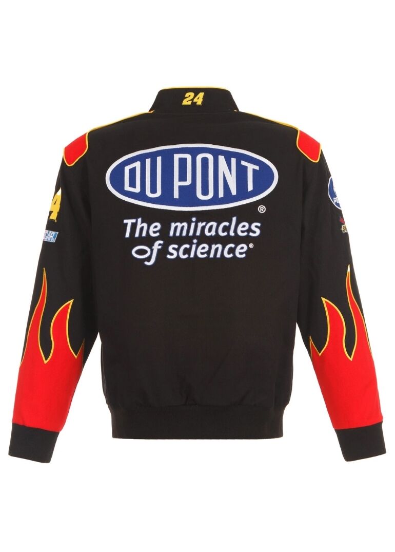 2024 Jeff Gordon NASCAR Dupont Full-Snap Jacket 2 2024 Jeff Gordon NASCAR Dupont-Red Full-Snap Jacket
