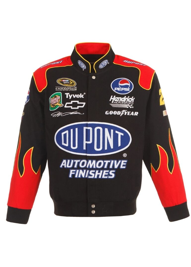 2024 Jeff Gordon NASCAR Dupont Full-Snap Jacket 1 2024 Jeff Gordon NASCAR Dupont-Red Jacket
