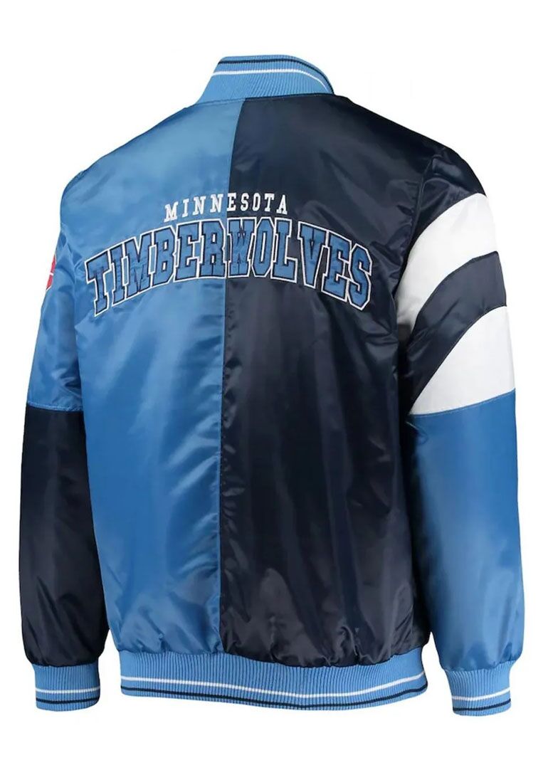 75th Anniversary Minnesota Timberwolves Leader Jacket 2 75th Anniversary Minnesota Timberwolves Leader Jacket