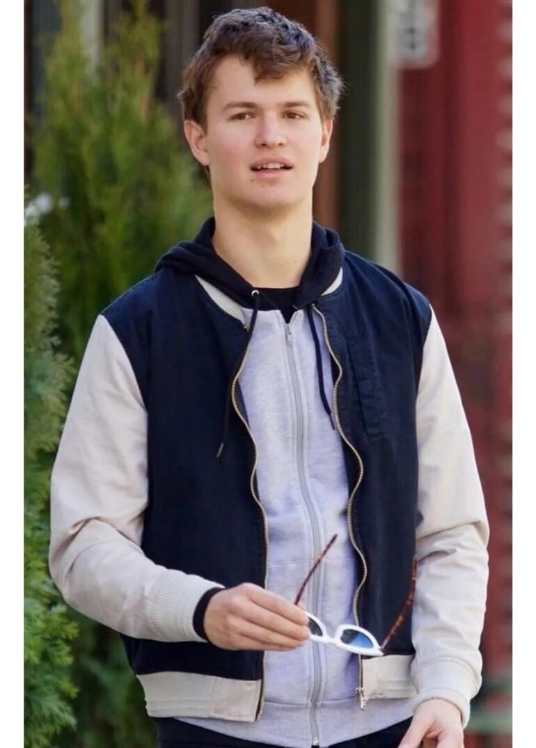 Ansel Elgort Baby Driver Bomber Jacket 1 Ansel Elgort Baby Driver Bomber Jacket