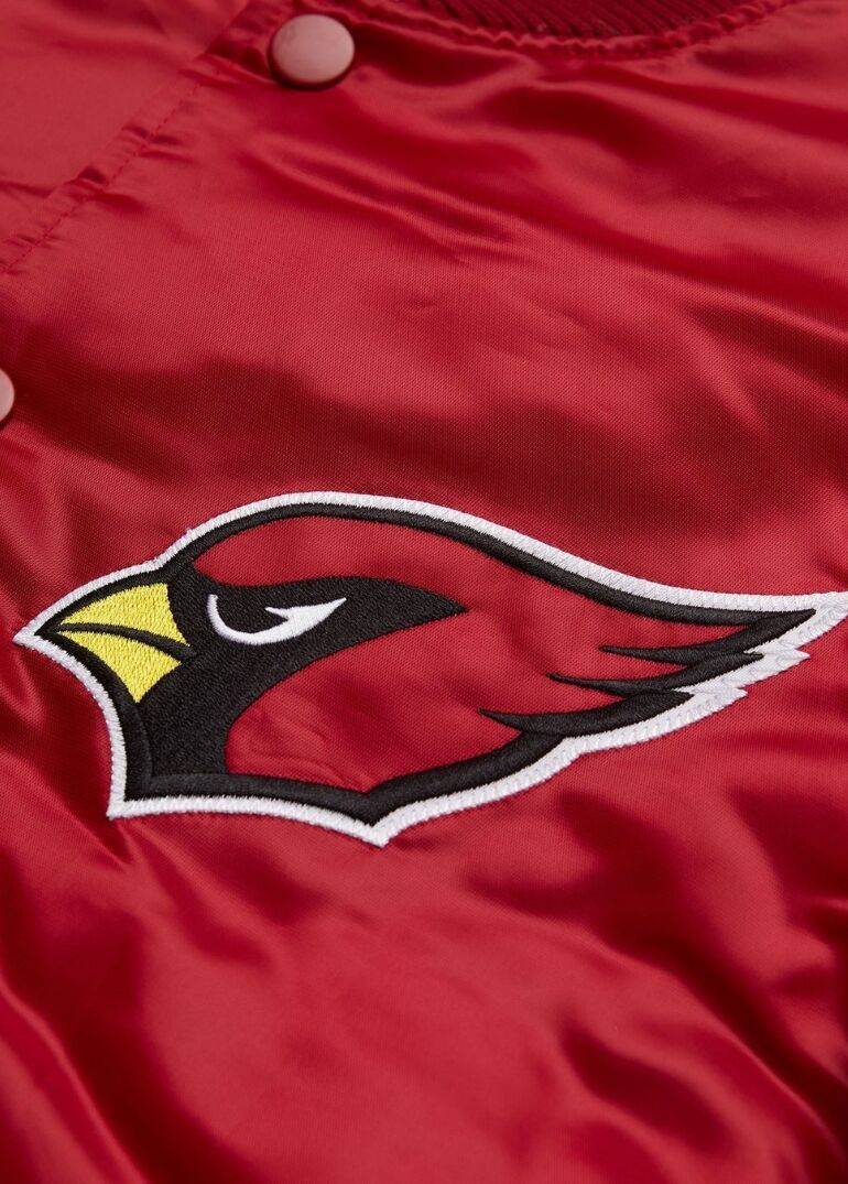 Arizona Cardinals Satin Varsity Jacket 3 Arizona Cardinals Satin Jacket