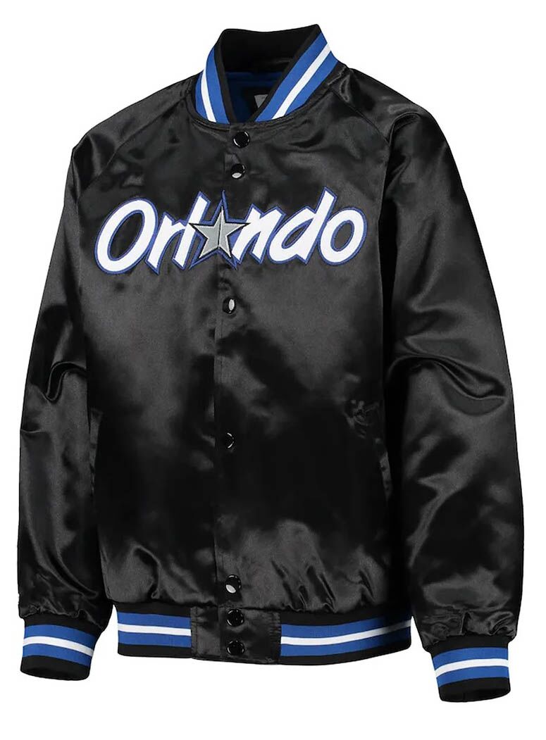 Black Orlando Magic Youth Hardwood Classics Jacket 1 Black Orlando Magic Youth Hardwood Classics Jacket
