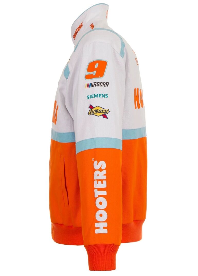 Chase Elliott Hooters Twill Full-Snap Jacket 3 Chase Elliott Twill Full-Snap Jacket