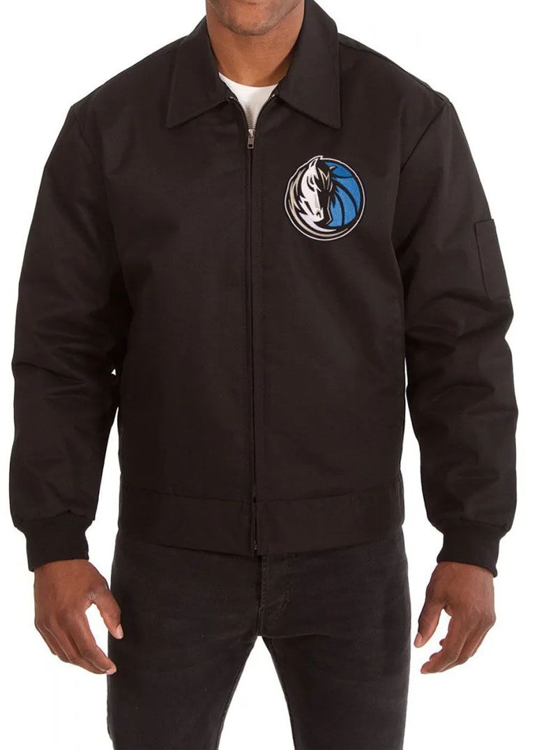 Dallas Mavericks Blue Workwear Jacket 2 Dallas Mavericks Blue Workwear Jacket