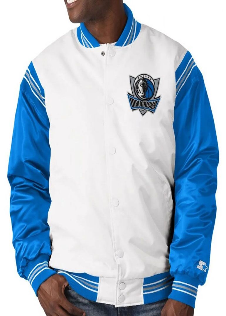 Dallas Mavericks Renegade Full-Snap Satin Jacket 3 Dallas Mavericks Renegade Full-Snap Satin Jacket