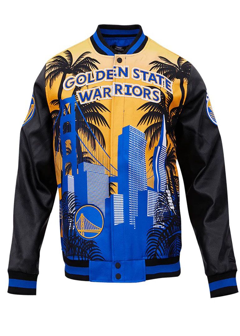 Golden State Warriors Final Champions Varsity Jacket 1 Golden State Warriors Final Champions Varsity Jacket
