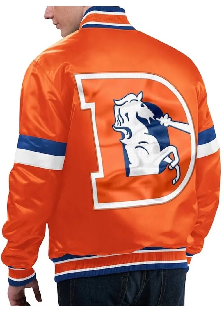 Home Game Denver Broncos Orange Jacket 2 Home Game Denver Broncos Orange Jacket