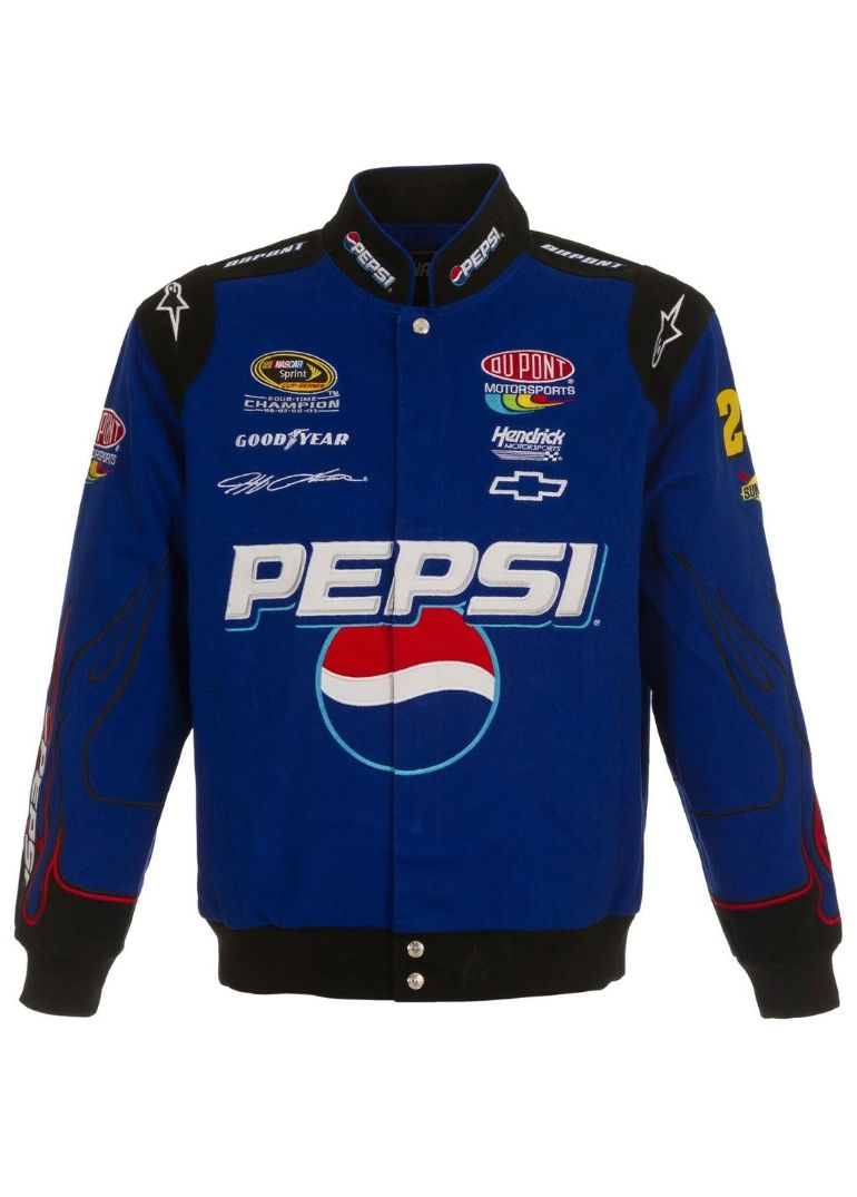 Jeff Gordon Pepsi Royal Jacket 1 Jeff Gordon Pepsi Royal Jacket