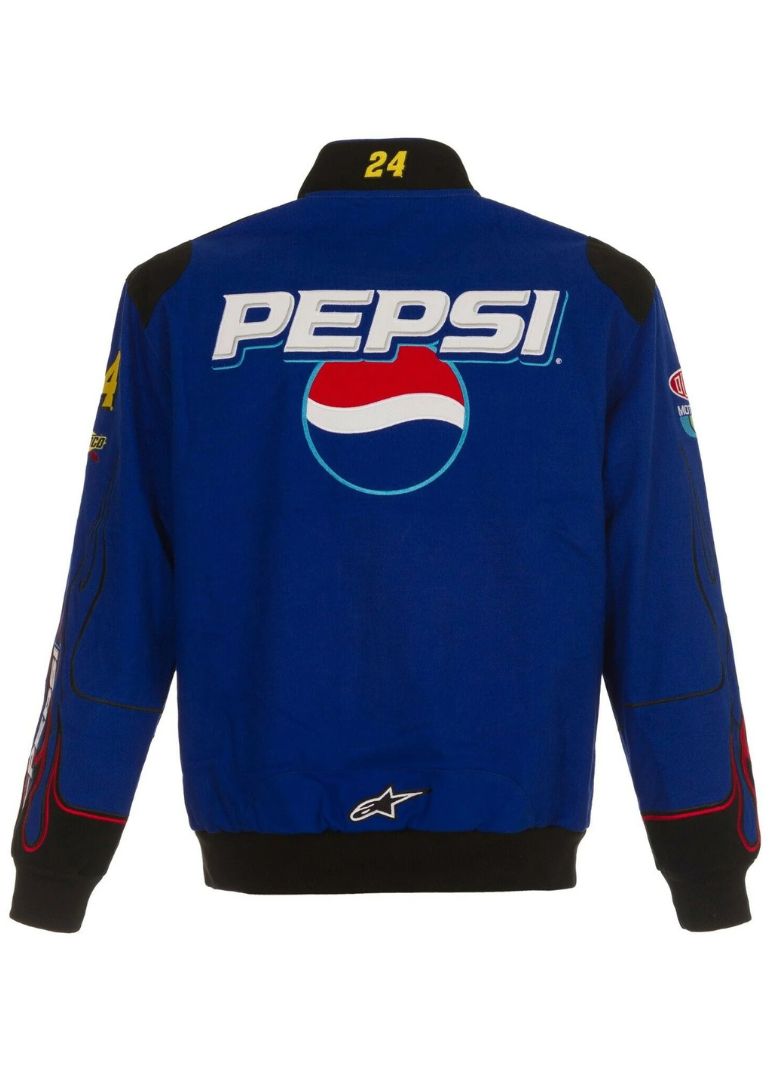 Jeff Gordon Pepsi Royal Jacket 2 Jeff Gordon Royal Jacket