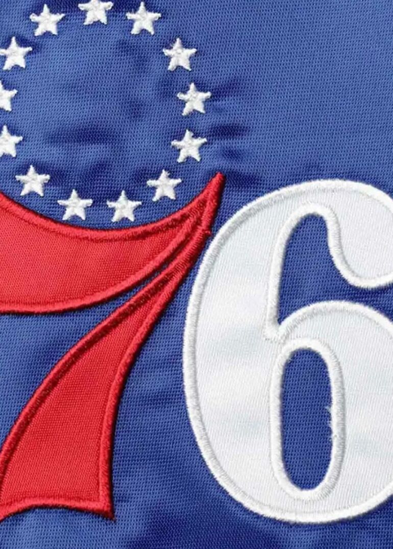 Philadelphia 76ers 75th Anniversary Leader Full-Snap Jacket 4 Philadelphia 76ers 75th Full-Snap Jacket