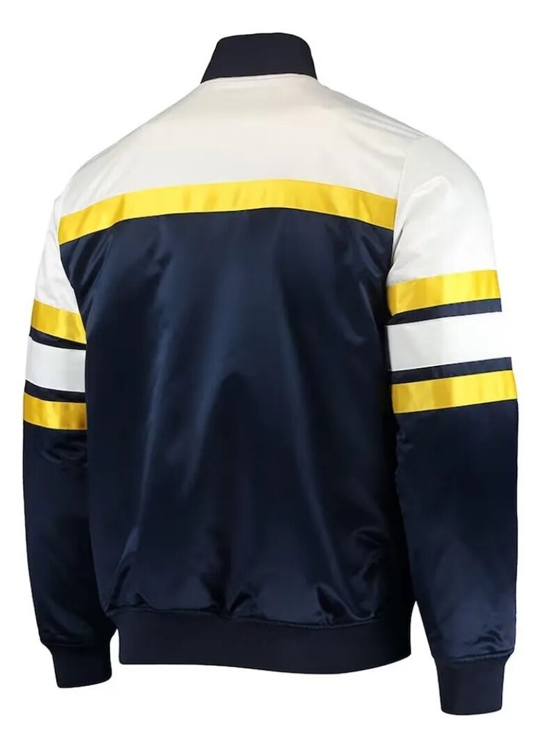 Special Script Indiana Pacers Navy Jacket 2 Special Script Indiana Pacers Navy varsityJacket