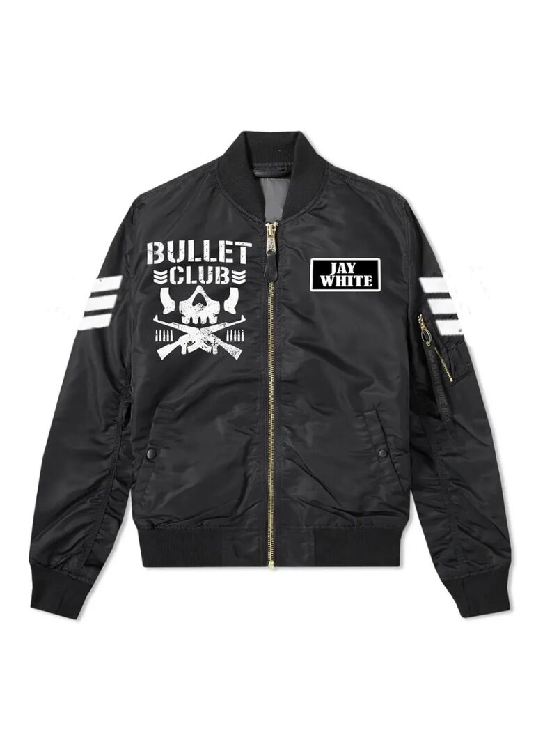 Bullet Club Jay White Varsity Jacket 1 bullet-club-jay-white-varsity-jacket