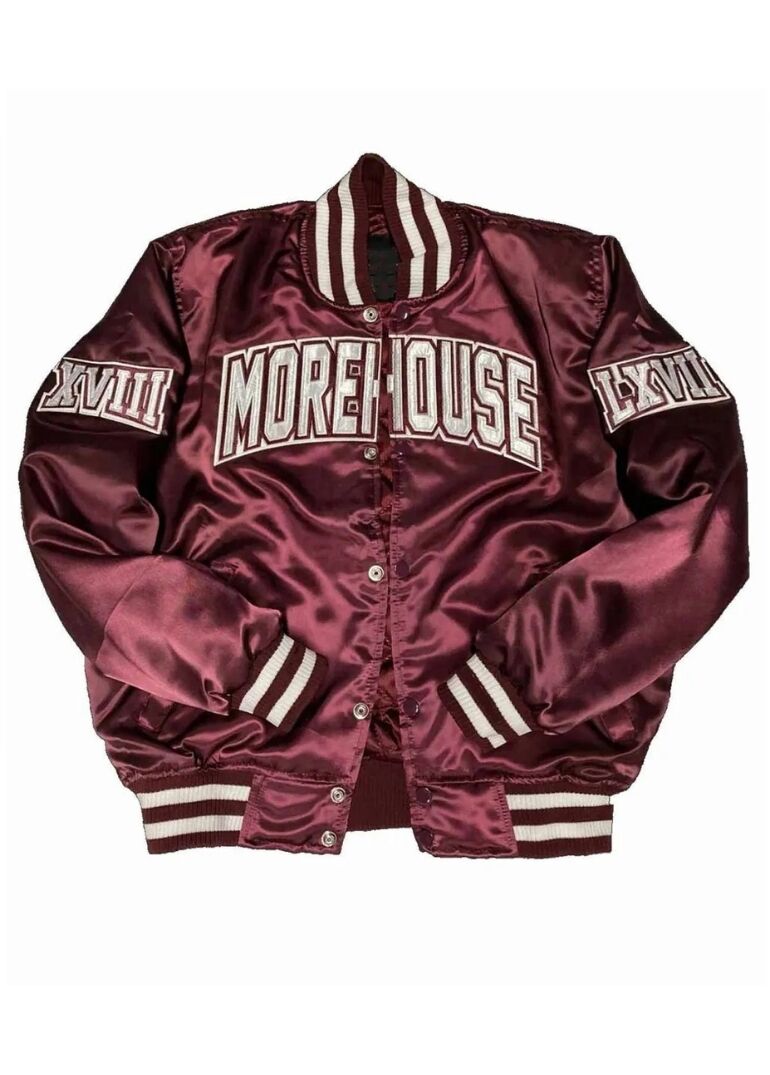 Morehouse College Maroon Varsity Jacket 1 morehouse-college-maroon-varsity-jacket
