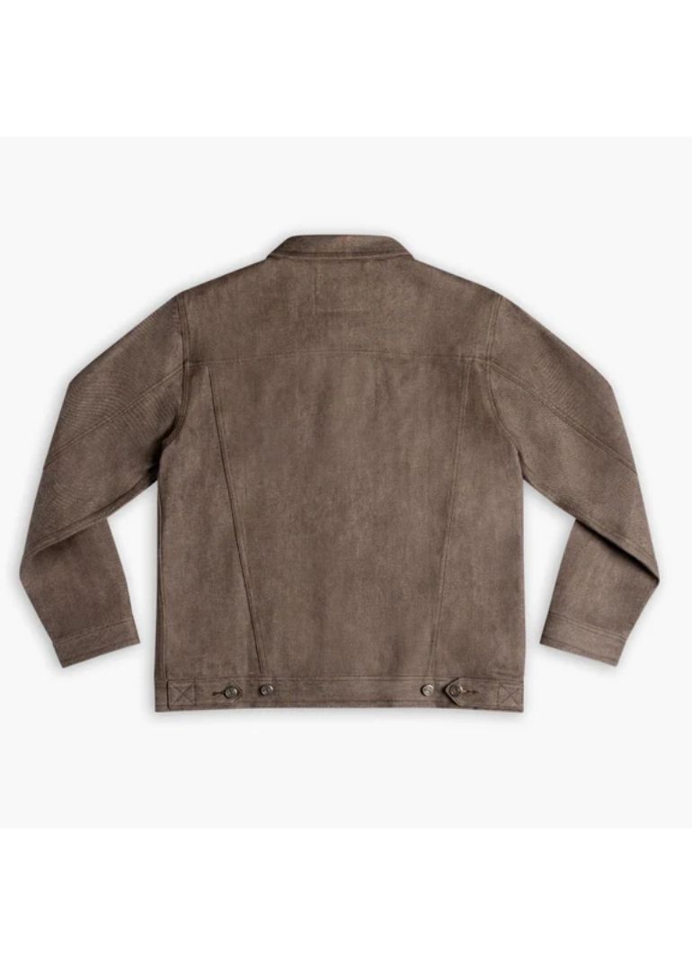 Selvedge Brown Denim Trucker Jacket 2 1024x1024-Mens-SelvedgeDenimTruckerJacket-Canyon-100724-Rear