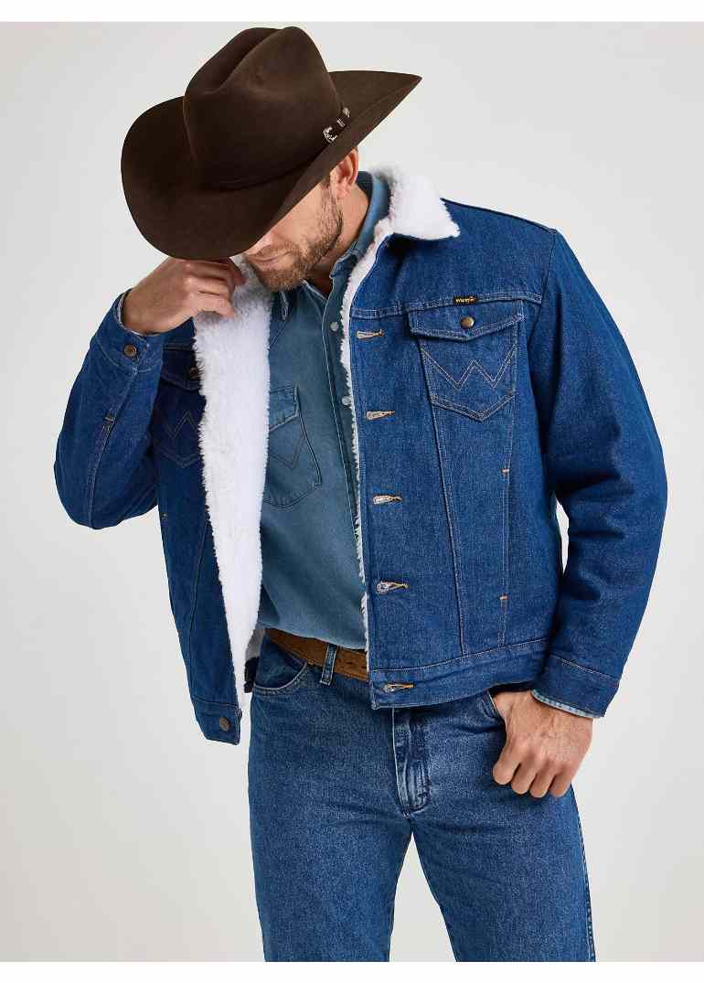 Western Sherpa Lined Denim Jacket 1 74255PW-HERO