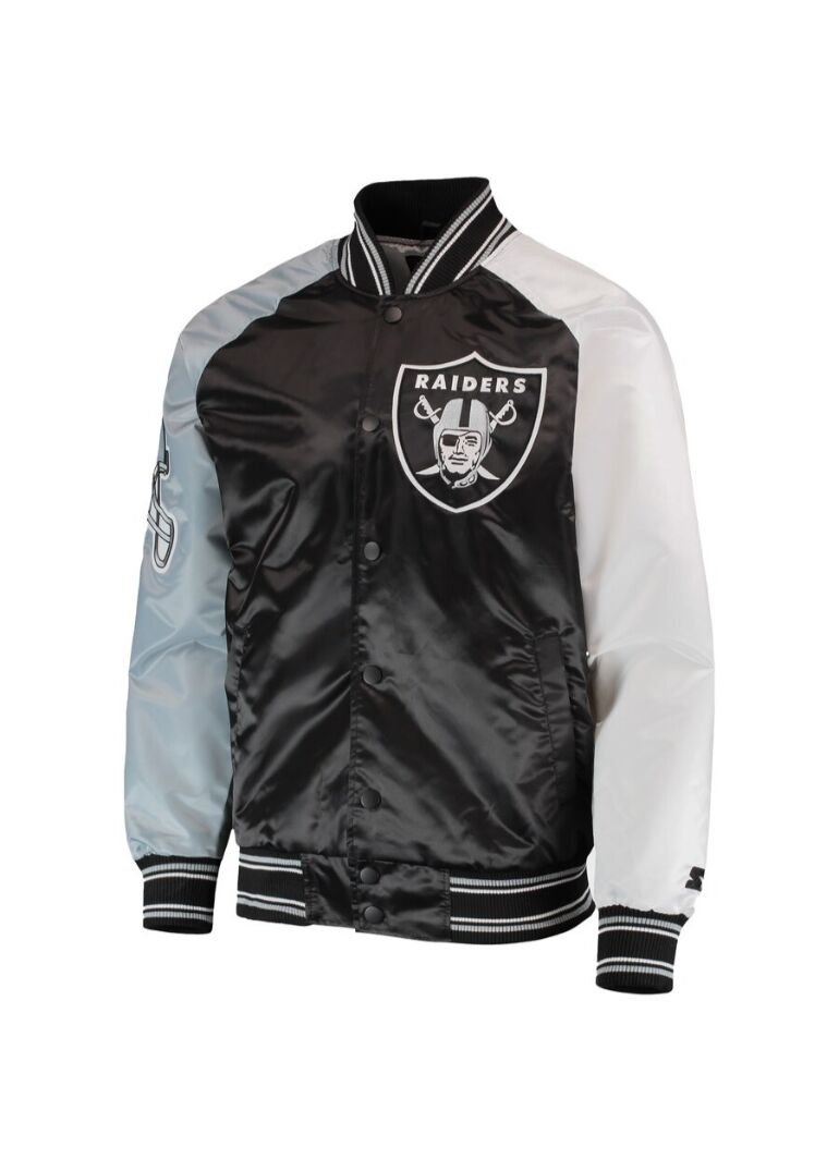 Las Vegas Raiders The Reliever Satin Jacket 1 Las-Vegas-Raiders-The-Reliever-Satin-Jacket