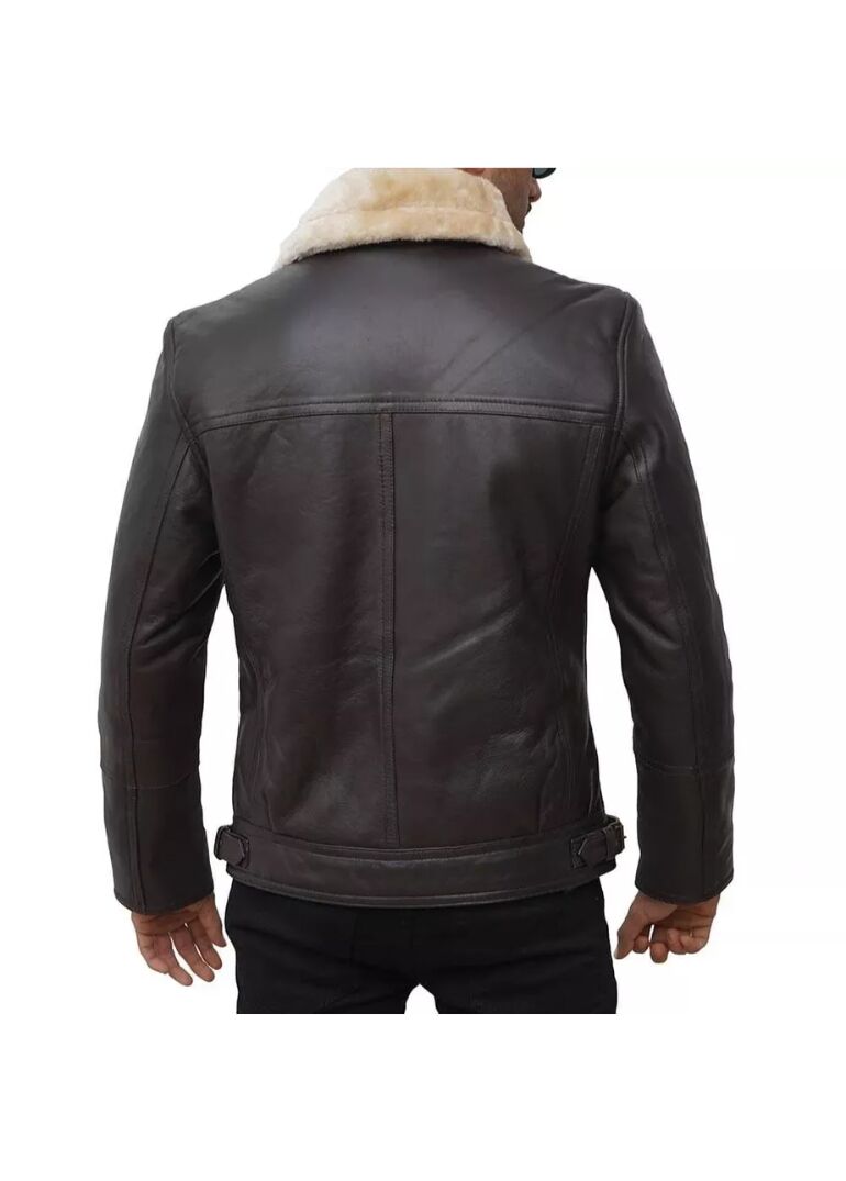 Leather Biker Jacket With Fur Collar Mens 2 Leather-Biker-Jacket-With-Fur-Collar-Mens-Back