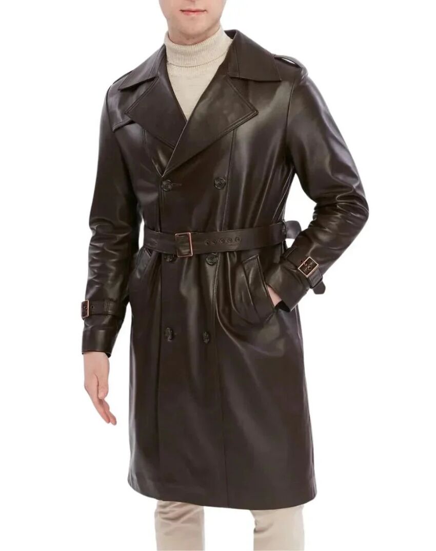 Double Breasted Brown Trench Leather Coat 1 Men_sSamuraiBrownLeatherTrenchCoatfront3_5e407418-659f-47d2-9a1f-b8937103a388-459321