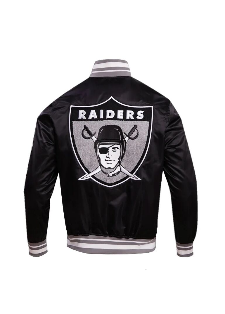 Oakland Raiders Retro Classic Rib Jacket 2 Oakland-Raiders-Retro-Classic-Rib-Jacket