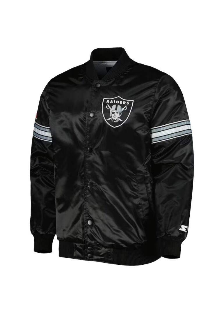 The Pick And Roll Las Vegas Raiders Black Satin Jacket 1 The-Pick-And-Roll-Las-Vegas-Raiders-Black-Satin-Jacket