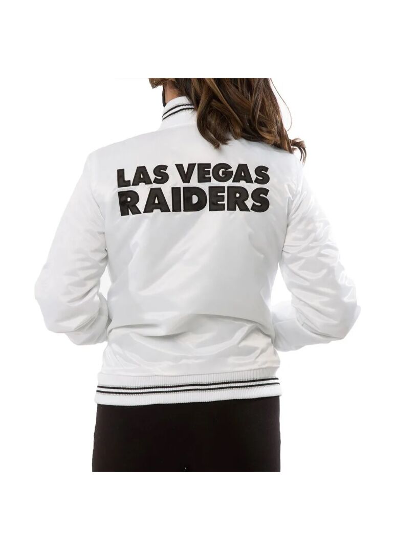 Women’s Raiders Las Vegas Satin Starter Jacket 4 Womens-Raiders-Las-Vegas-Satin-Starter-Jacket-1