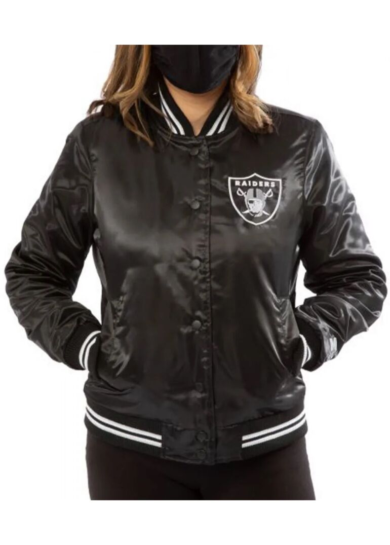 Women’s Raiders Las Vegas Satin Starter Jacket 1 Womens-Raiders-Las-Vegas-Satin-Starter-Jacket-12