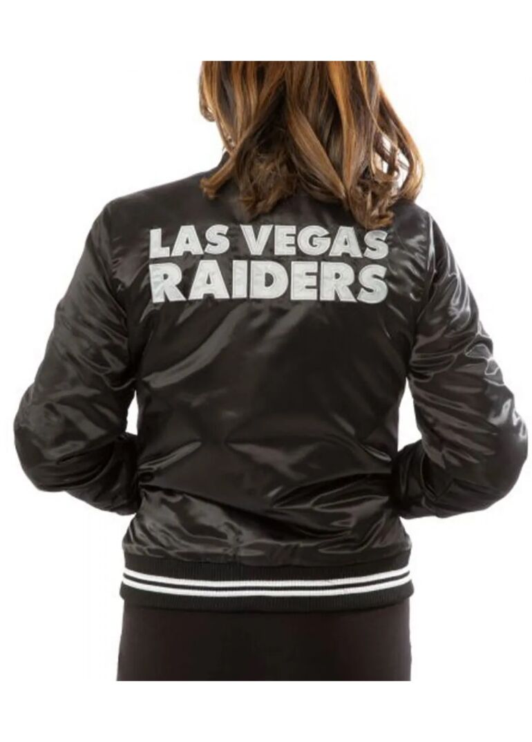 Women’s Raiders Las Vegas Satin Starter Jacket 2 Womens-Raiders-Las-Vegas-Satin-Starter-Jacket-5