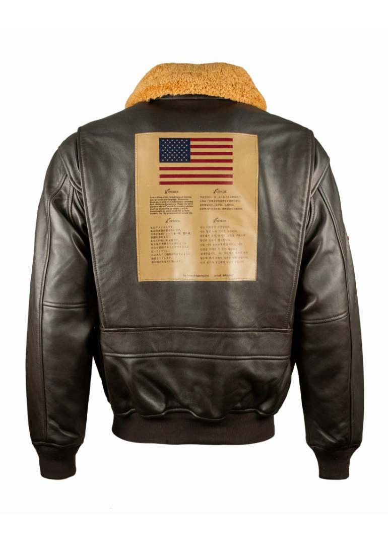 Top Gun Chocolate Brown Ma-1 Nylon Bomber Aviator Jacket 2 topgun-men-TOPGUN-BRO-B-leather-flight-bomber