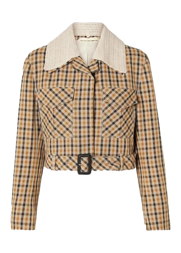 Mabel Mora Only Murders in the Building Plaid Coat 2 Mabel Mora Only Murders in the Building Plaid Coat