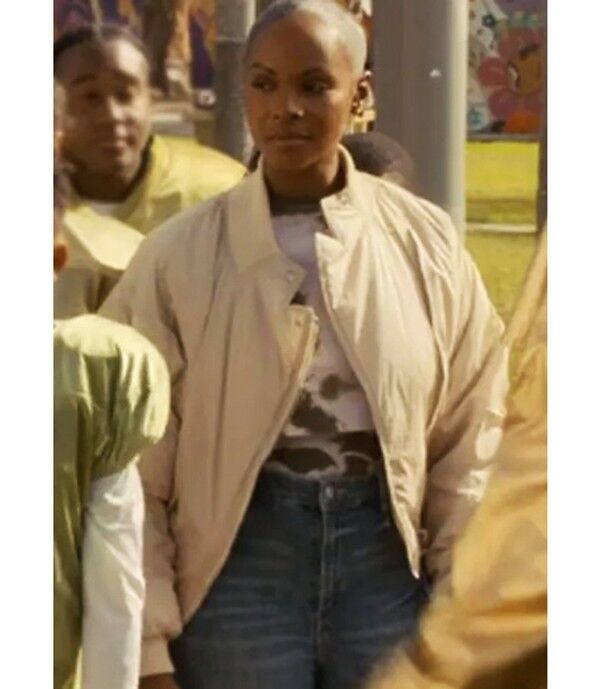 Tika Sumpter The Underdoggs Beige Jacket 1 1__81068