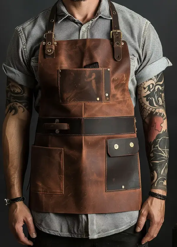 Haircut Master Barber Apron 1 Haircut Master Barber Apron