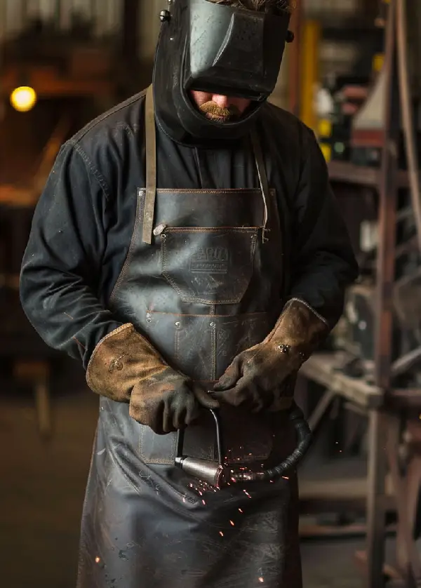 HeatArmor Welders Apron 1 HeatArmor Welders Apron