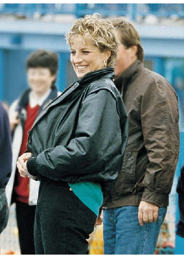Princess Diana Leather Jacket 2 Princess Diana Leather Jacket-2