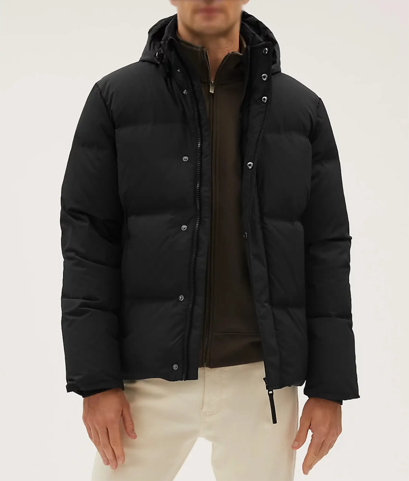 Spider-Man: Across the Spider-Verse Miles Morales Black Puffer Jacket 3 Spider-Man: Across the Spider-Verse Miles Morales Black Puffer Jacket - Image 3