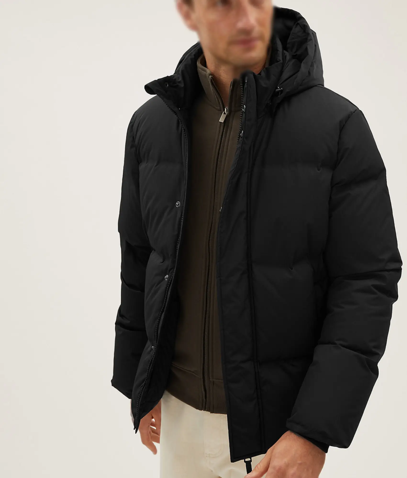 Spider-Man: Across the Spider-Verse Miles Morales Black Puffer Jacket 4 Spider-Man: Across the Spider-Verse Miles Morales Black Puffer Jacket - Image 4