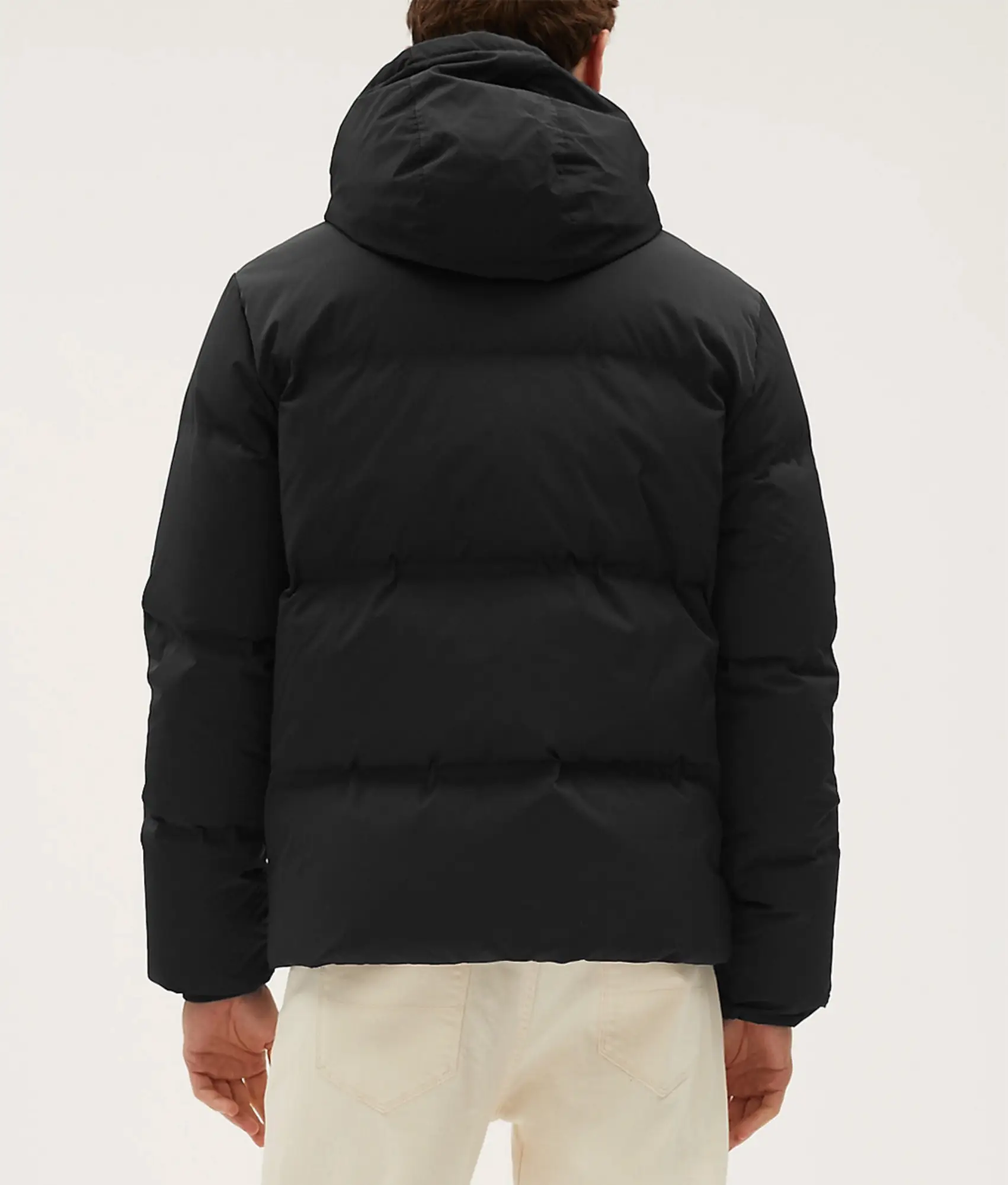 Spider-Man: Across the Spider-Verse Miles Morales Black Puffer Jacket 2 Spider-Man: Across the Spider-Verse Miles Morales Black Puffer Jacket - Image 2