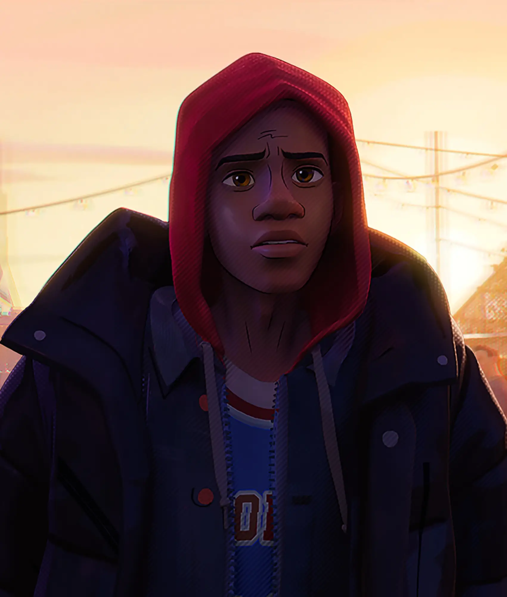 Spider-Man: Across the Spider-Verse Miles Morales Black Puffer Jacket 1 Spider-Man-Across-the-Spider-Verse-Miles-Morales-Black-Puffer-Jacket