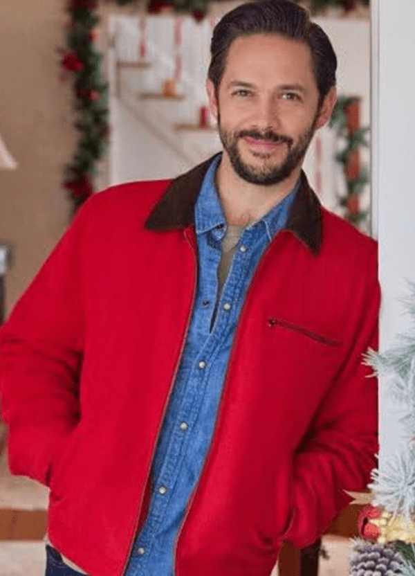 Where Are You Christmas 2023 Michael Rady Red Jacket 1 Where Are You Christmas 2023 Michael Rady Red Jacket