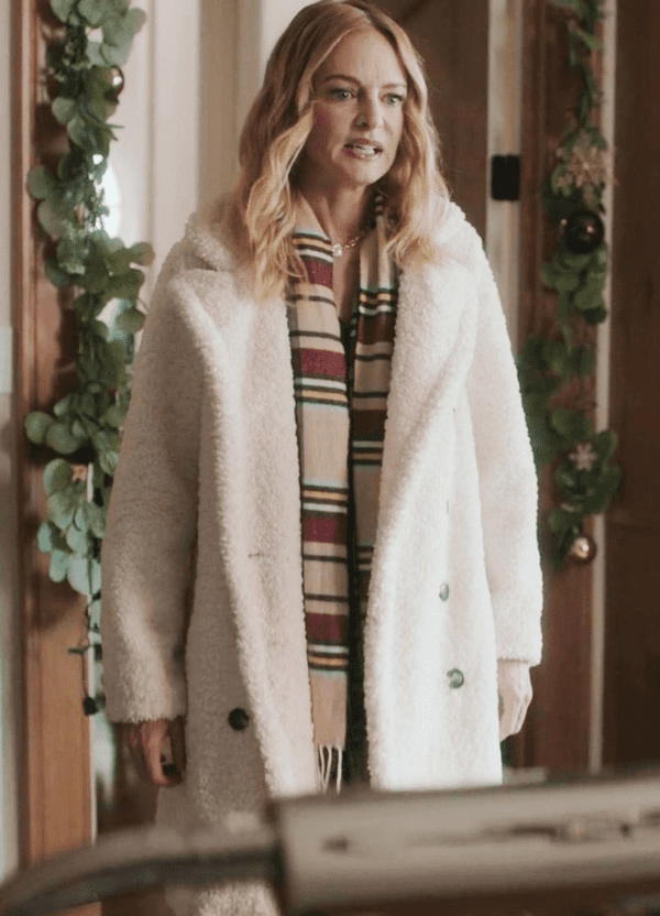 Best Christmas Ever Charlotte Sanders White Coat Heather Graham 2 Best Christmas Ever Charlotte Sanders White Coat