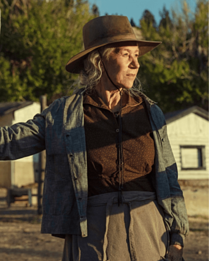 Yellowstone 1923 TV Series Helen Mirren Grey Jacket 1 Yellowstone 1923 TV Series Helen Mirren Grey Jacket