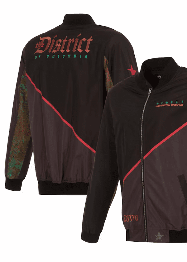 Men's Utah Jazz Mitchell & Ness Purple Hardwood Classics Throwback Wordmark Raglan Full-Snap Jacket 1 Men's Utah Jazz Mitchell & Ness Purple Hardwood Classics Throwback Wordmark Raglan Full-Snap Jacket