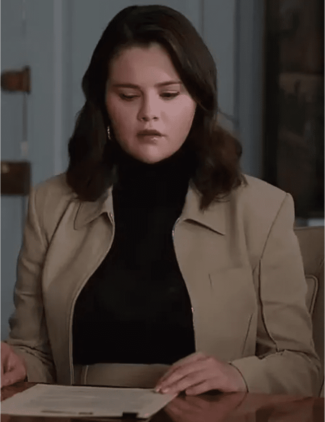 Selena Gomez Only Murders in the Building S04 Jacket