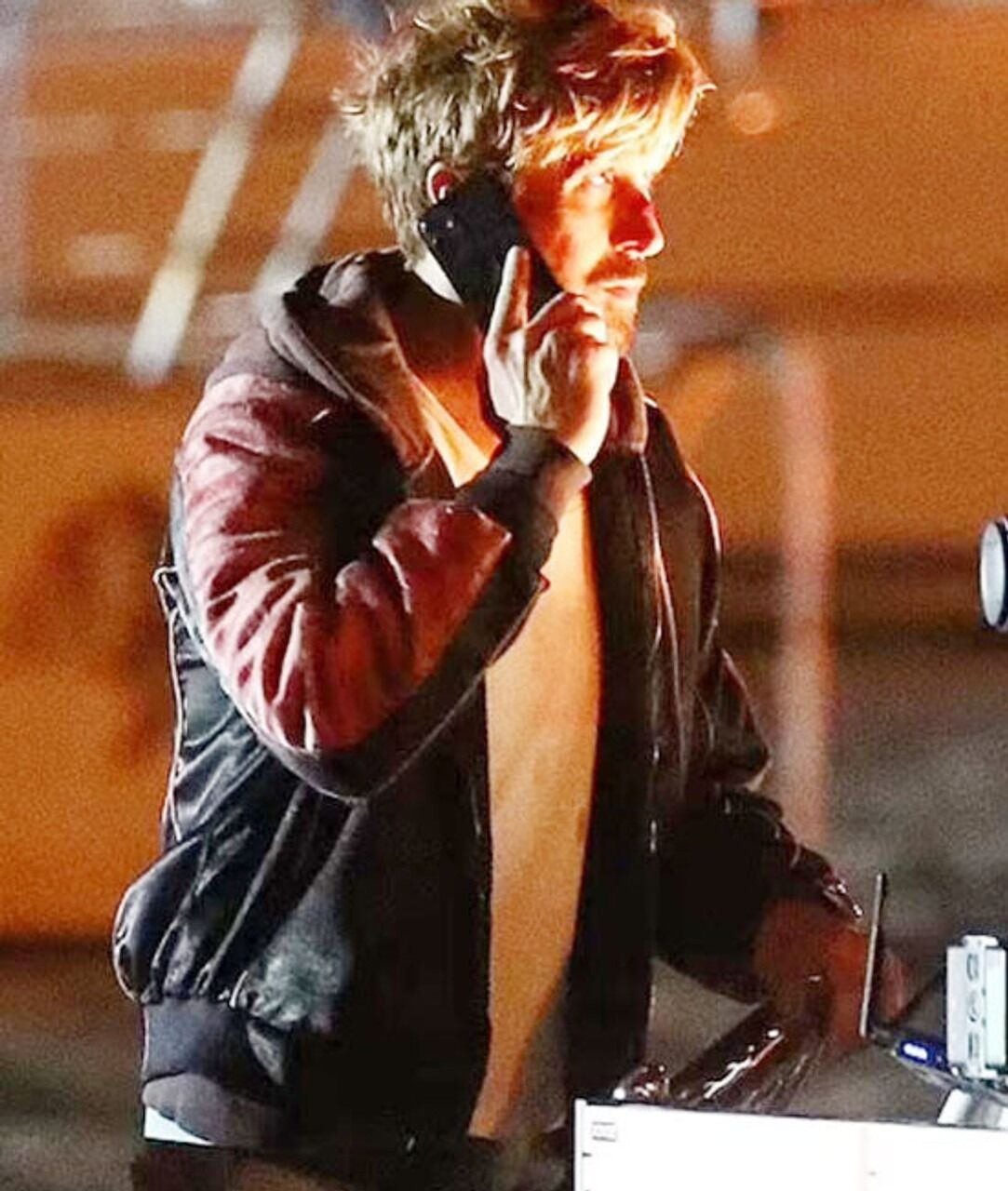 Ryan Gosling The Fall Guy Black Jacket 1 Ryan Gosling The Fall Guy Black Jacket