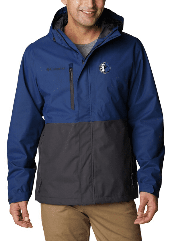 Men's Dallas Mavericks Columbia Navy Hikebound Full-Zip Jacket 1 Men's Dallas Mavericks Columbia Navy Hikebound Full-Zip Jacket